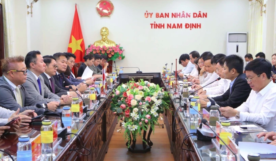 Japanese delegation seeks stronger ties with Nam Dinh province